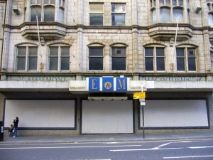 Union Street frontage of former Esslemont & Macintosh store, Aberdeen