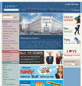 Lewis's website