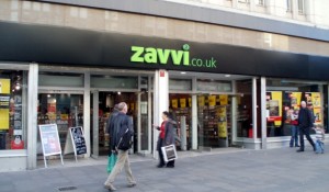 Newcastle's Zavvi store in happier times. Photograph by Mankind 2k