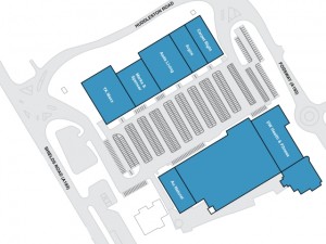 Newcastle Shopping Park plan (source: NSP website)
