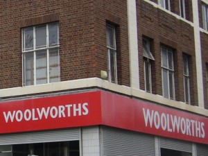 Vacant former Woolworths store