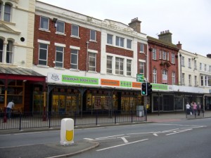Former Woolworths in Llandudno (25 Sep 2009). Photograph by Graham Soult