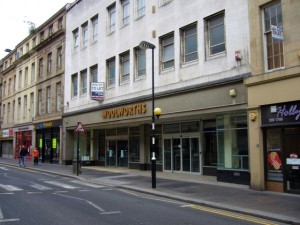 Former Woolworths, Clayton Street, Newcastle (27 Sep 2009). Photograph by Graham Soult