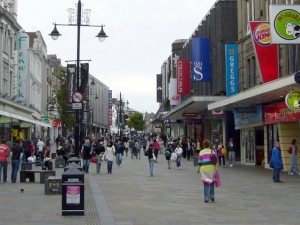 Northumberland Street, Newcastle (27 Sep 2009). Photograph by Graham Soult