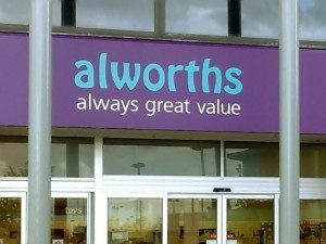 Alworths fascia