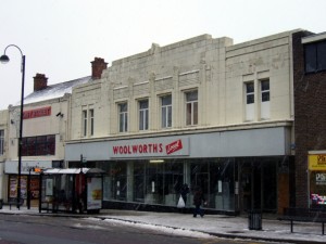 Former Woolworths, Chester-le-Street (2 Jan 2010). Photograph by Graham Soult