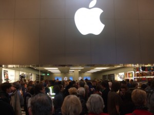 Apple Store, Eldon Square (16 Feb 2010). Photograph by Peter (aka 'Newcastle Historian')