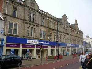 Westgate Department Store, Bishop Auckland (6 Feb 2010). Photograph by Graham Soult