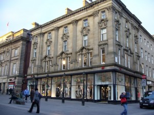 H&M, Grey Street (8 March 2010). Photograph by Graham Soult