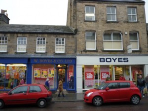 Boyes in Barnard Castle (6 March 2010). Photograph by Graham Soult