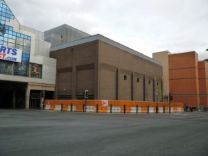 Site of new Next store in Newcastle (16 May 2010). Photograph by Graham Soult