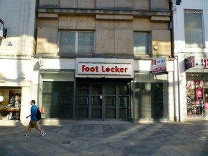 Site of new Card Factory store in Newcastle (17 Jun 2010). Photograph by Graham Soult