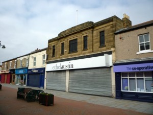 Former Woolworths, Seaham (2 April 2010). Photograph by Graham Soult