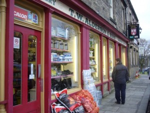 T.W. Alderson & Sons hardware store, Rothbury (13 February 2010). Photograph by Graham Soult