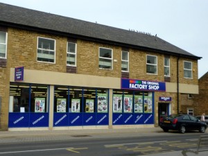Existing store in Prudhoe (10 Apr 2010). Photograph by Graham Soult