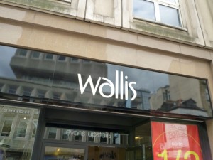 Standalone Wallis store at Monument Mall in Newcastle