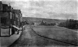 Crook Market Place, 1904. Image courtesy of C&DLHS