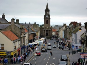 Marygate, Berwick-upon-Tweed (14 Aug 2010). Photograph by Graham Soult