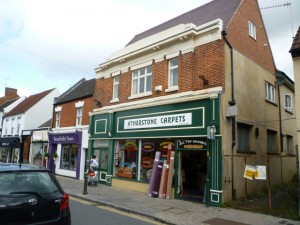 Former Woolworths, Atherstone (24 Aug 2010). Photograph by Graham Soult