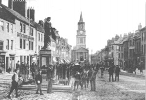 Marygate before the current Woolworths building