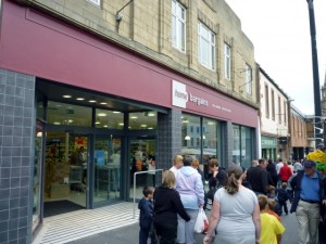 Former Woolworths (now Home Bargains), Berwick-upon-Tweed (24 Aug 2010). Photograph by Graham Soult