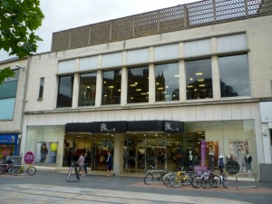 Original Woolworths location (now Bhs), Leicester (24 Aug 2010). Photograph by Graham Soult