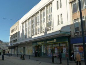 Former Woolworths, South Shields (10 Nov 2010). Photograph by Graham Soult