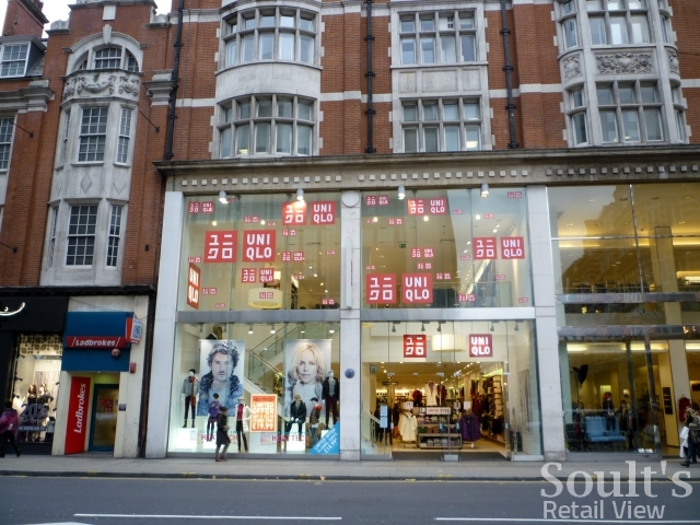 Former Woolworths (now Uniqlo), Kensington High Street (23 Nov 2010). Photograph by Graham Soult