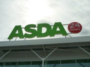 Asda store. Photograph by Graham Soult