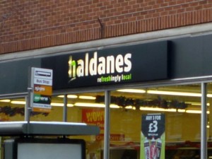 Haldanes store. Photograph by Graham Soult
