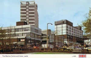 1970s postcard of Merrion Centre