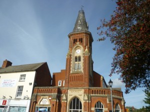 Old Market Hall, Rugeley (30 Sep 2010). Photograph by Graham Soult