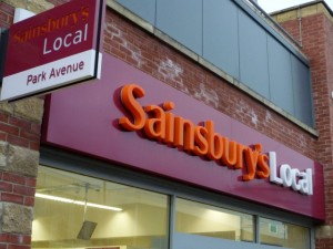 Sainsburys Local store. Photograph by Graham Soult
