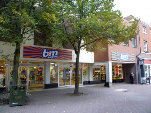 Former Woolworths (now B&M Bargains), Lichfield (30 Sep 2010). Photograph by Graham Soult