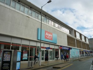 Argos, Gateshead, with new logo (14 Feb 2011). Photograph by Graham Soult