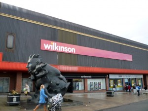 West Street frontage, Wilkinson, Gateshead (15 Feb 2011). Photograph by Graham Soult