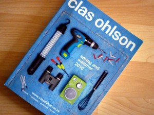 Clas Ohlson catalogue. Photograph by Graham Soult