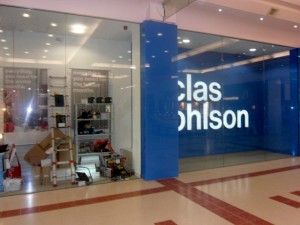 Clas Ohlson, Merry Hill (20 Feb 2011). Photograph by Martin Jarvis