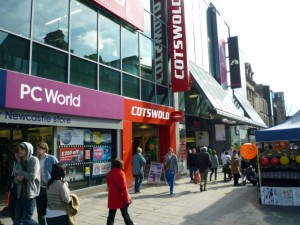 Cotswold, Northumberland Street, Newcastle (14 Mar 2011). Photograph by Graham Soult