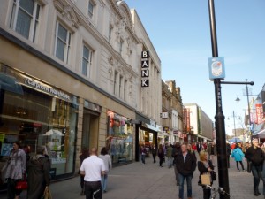 Northumberland Street, Newcastle (14 Mar 2011). Photograph by Graham Soult
