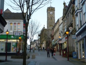 Fore Street, Redruth (19 Feb 2011). Photograph by Graham Soult
