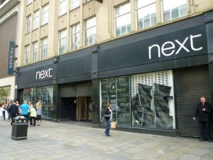Former Next, Northumberland Street, Newcastle (10 May 2011). Photograph by Graham Soult