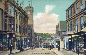 Postcard of Fore Street, Redruth, c.1915