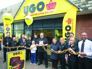 Strongman Geoff Capes at the launch of Biddulph's UGO in February
