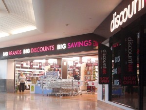 Discount UK (former Woolworths), Middlesbrough (4 May 2011). Photograph by Graham Soult