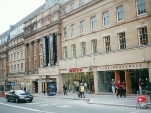 Market Street, Newcastle, in 2000. Photograph by Graham Soult