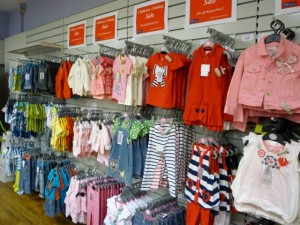 Childrens' clothing at Wellchester (8 Sep 2011). Photograph by Graham Soult
