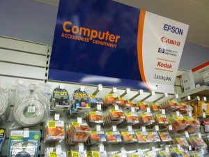 Computer accessories at Wellchester (8 Sep 2011). Photograph by Graham Soult