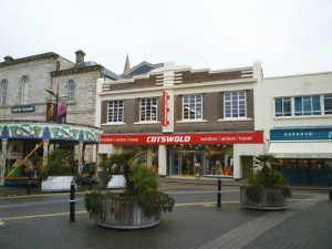 Former Woolworths (now Cotswold Outdoor), Truro (21 Feb 2011). Photograph by Graham Soult