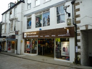 Former Woolworths (now Mountain Warehouse), St Ives (20 Feb 2011). Photograph by Graham Soult